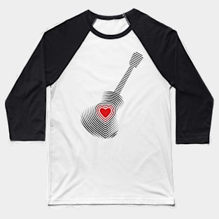 Guitar player Baseball T-Shirt